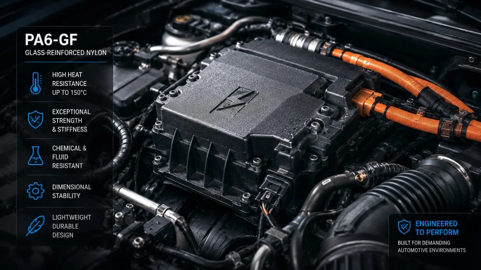 A Guide to PA6-GF Glass Fibre Nylon for Automotive Parts
