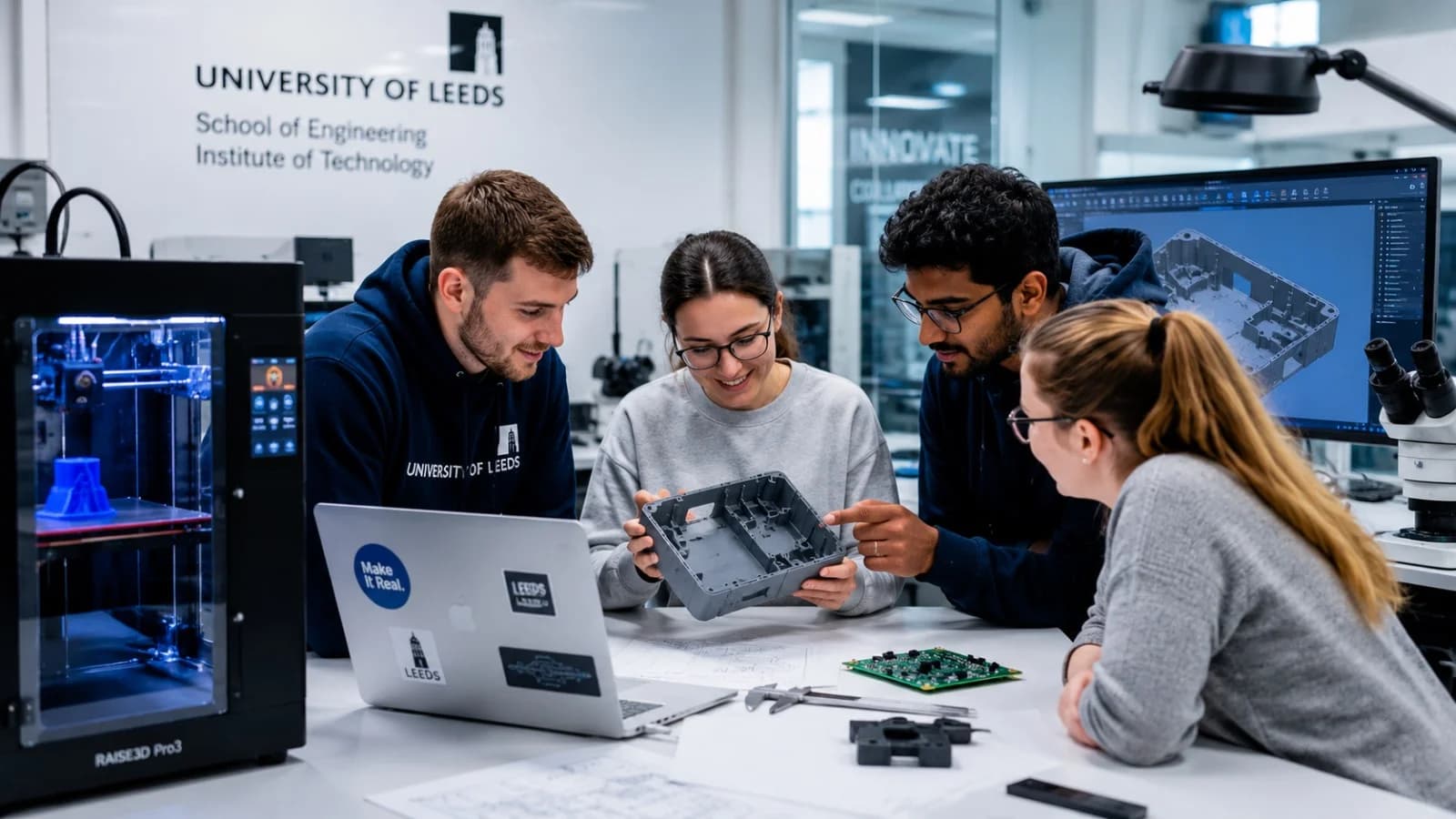 3D Printing in Leeds: Bridging the Prototyping Gap for Universities and Startups